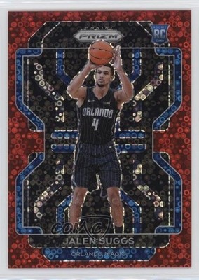 2021-22 Panini Prizm Fast Break Red 64/100 Jalen Suggs #314 Rookie RC 0m89
