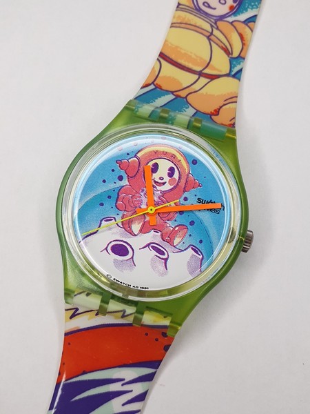Swatch Yuri GG118 - funktioniert - 34mm