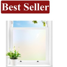 One Way Privacy Window Film   Soft Light  Sun Blocking 9.56 sqft