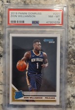 2019-20 Panini Donruss - Rated Rookie Zion Williamson #201 (RC)