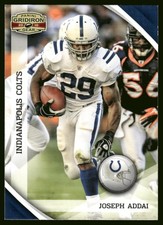 2010 Panini Gridiron Gear #62 Joseph Addai NFL Football