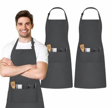 grey aprons grey cooking apron gray aprons chef apron for men