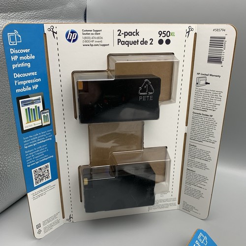 Genuine HP 950XL 2-Pack & 951XL 3-Pack Ink Cartridges Black Cyan Magenta Yellow - Picture 5 of 19