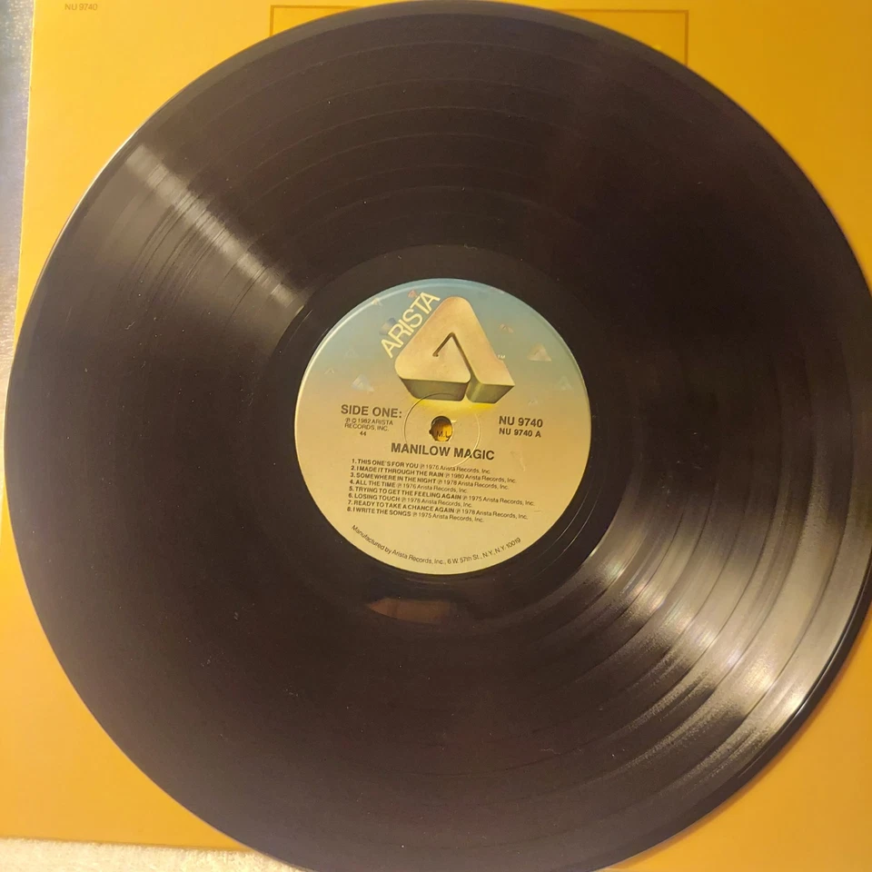 Barry Manilow /Manilow Magic (Greatest Songs Compilation) Arista  NU 9740/VG+/VG - Image 4 of 4