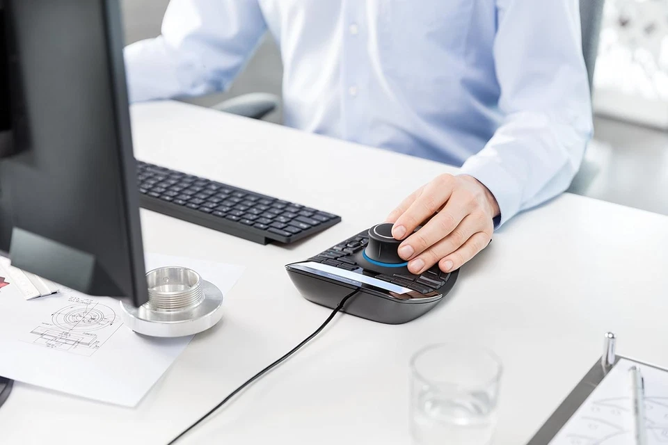 3Dconnexion SpaceMouse Enterprise 3DX-700056 Professional 3D Mouse Enterprise Si - Image 3 of 4