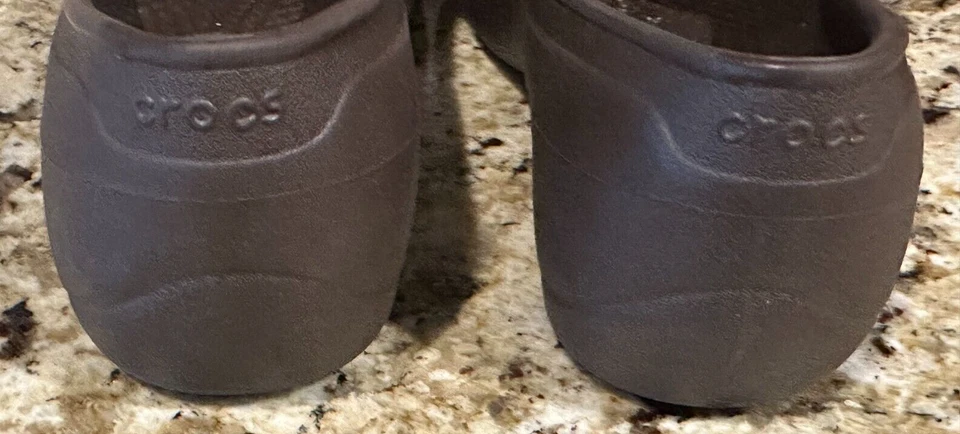 CROCS Juneau Molly Gianna Alice Mary Jane Vestido Zapato Plano Azul Marino Talla 7 D5 Foto 4 de 4