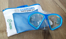 GUARDIAN MARINE GRADE GEAR KIDS SWIM MASK YOUTH 4 BOYS BLUE GOGGLE