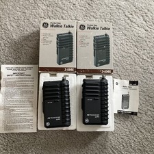 GE General Electric Pocket Size Walkie Talkie 3-5946 FM Transceiver Set Of 2