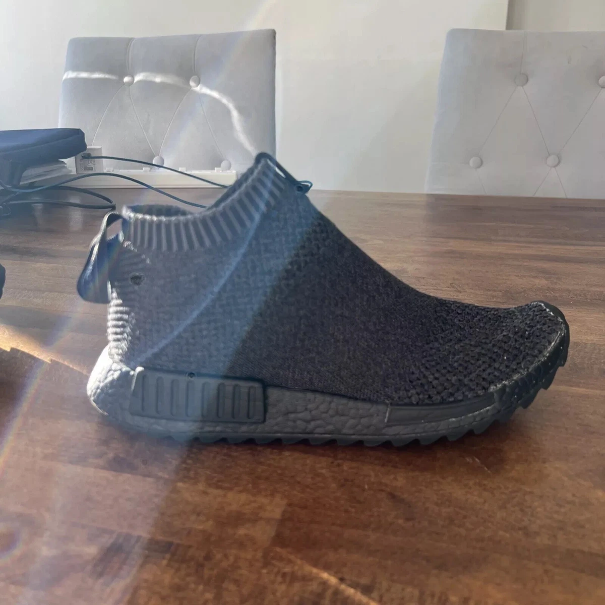 adidas gazelle silver green womens Adidas NMD City Sock White Grey main image 1