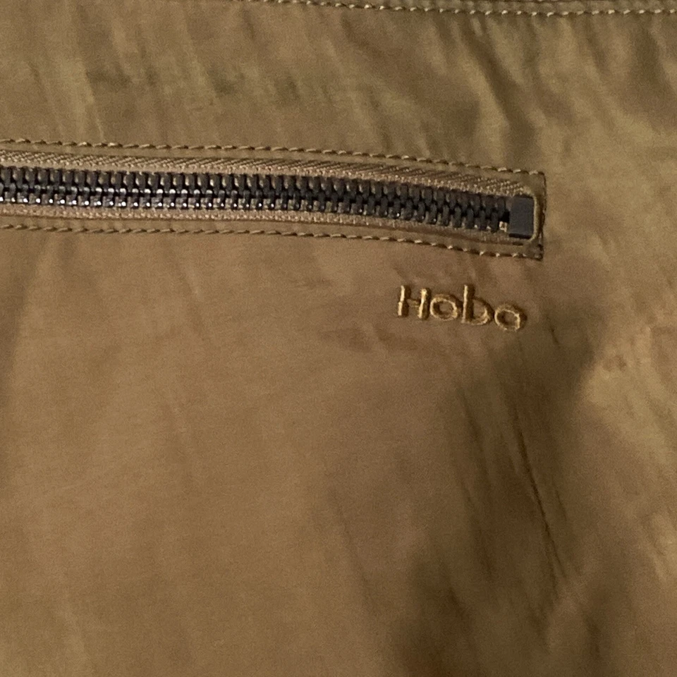 Hobo International Bronze Nylon Crossbody Organizer Shoulder Bag - Image 3 of 4