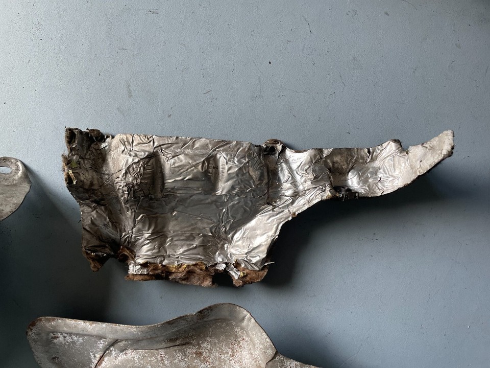 Ford Fiesta 1.4 TDCi MK7 200812 Engine Exhaust Heat Shields x3 (Fast