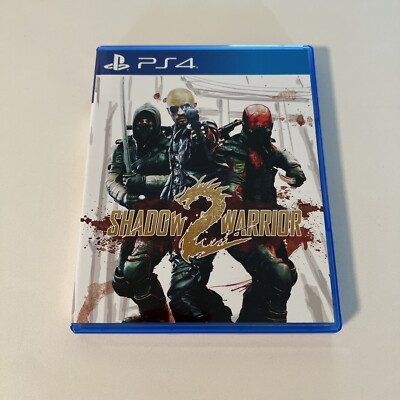 Shadow Warrior 2 Sony PS4 Special Reserve English Version 2 Disk Set SUPER RARE
