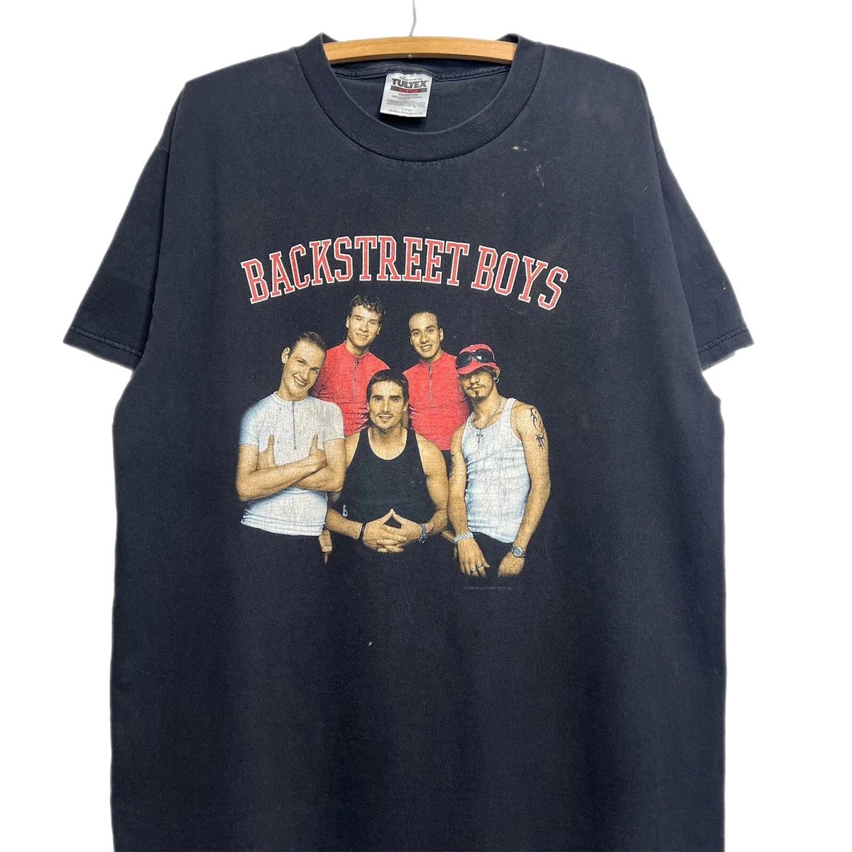 Vintage 1998 Backstreet Boys Concert Tour Band Rare Retro Pop Shirt 90s