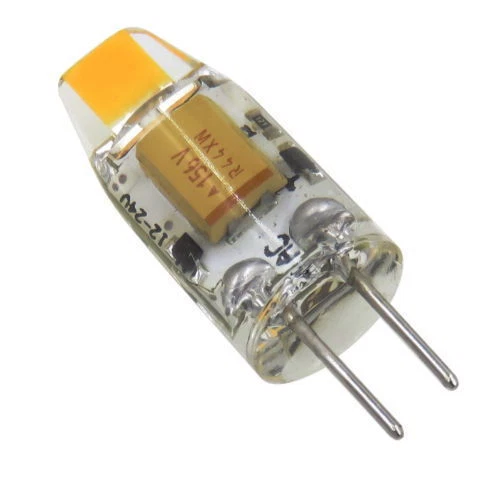 10pcs G4 Bi-Pin T3 0705 COB LED Mini Light Bulb RV/Boat Lamp AC12V  DC12-24V 1W - Image 2 of 4