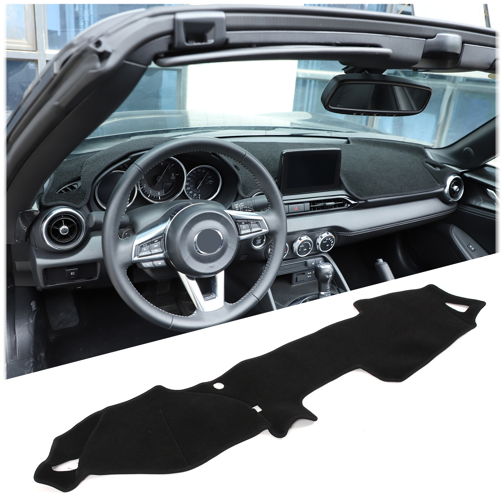 Anti-Sun Dashboard Cover Car Mat for Mazda MX-5 2015-2022 Models