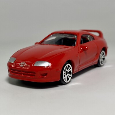MotorMax (6012) Toyota Supra 1/64 Diecast Red | eBay