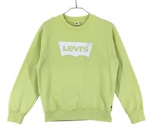 LEVI'S STRAUSS  CO Men Green Crew Neck Pullover Jumper Sweatshirt Size XS