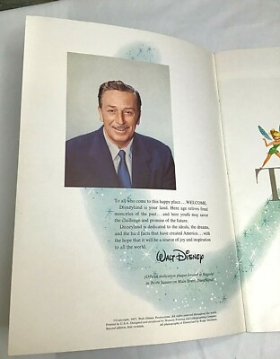 Walt Disney’s Disneyland Vintage Disneyland 1957 Complete Guide Adventure Land Tomorrow