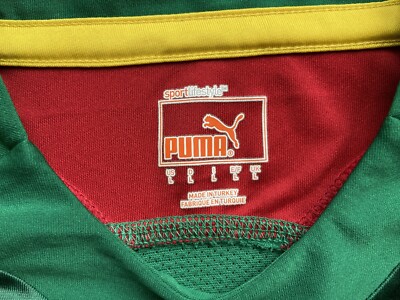 CAMEROON 2011 2012 2013 HOME SHIRT JERSEY PLAYER ISSUE PUMA 740189