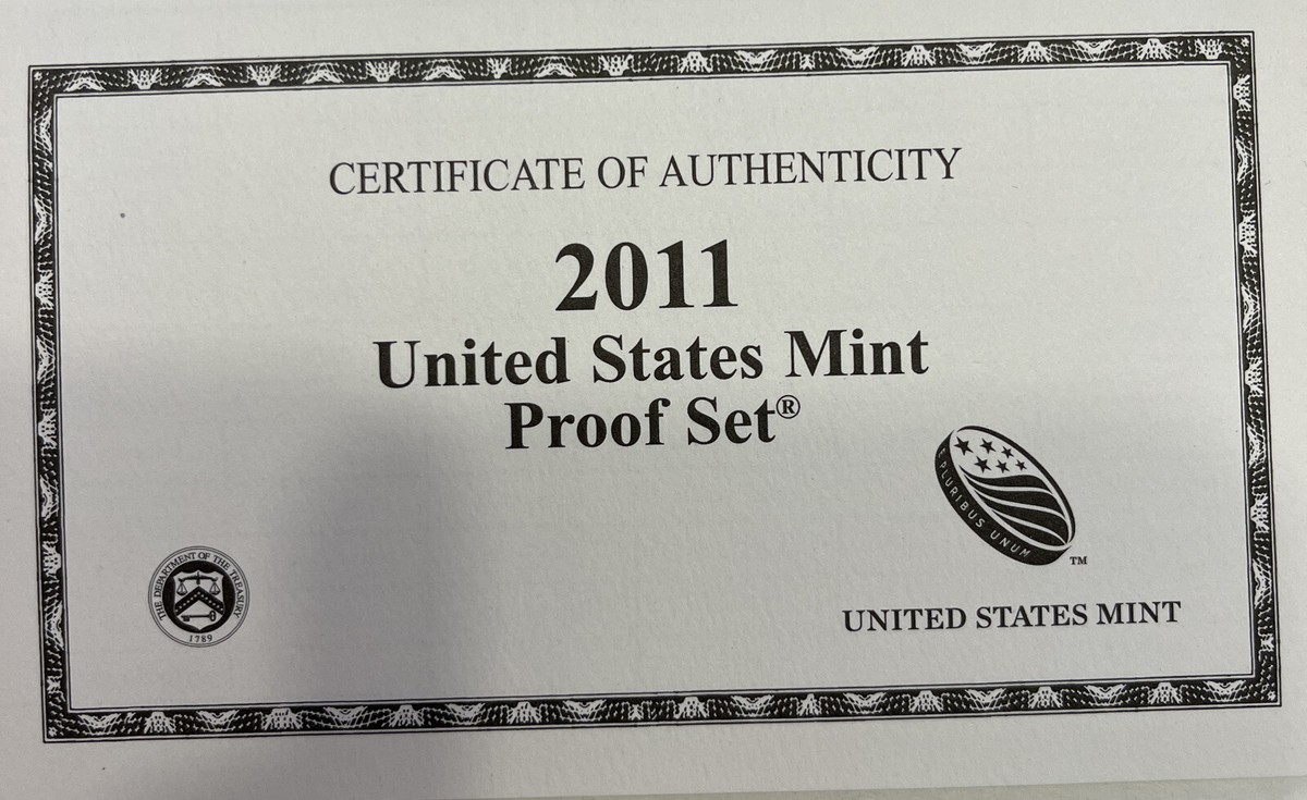 2011-S US Mint Proof 14 Coin Set ~ w/ Box/COA AS | eBay
