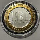 MGM Grand Tabu Las Vegas Nevada Limited Edition Gaming Token .999 Fine Silver