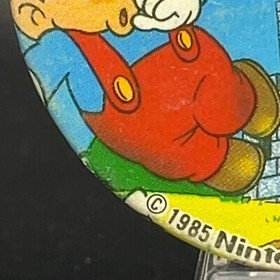 Mario World Menko Super Mario Bros Famicom Card Nintendo 1985 NES Japanese