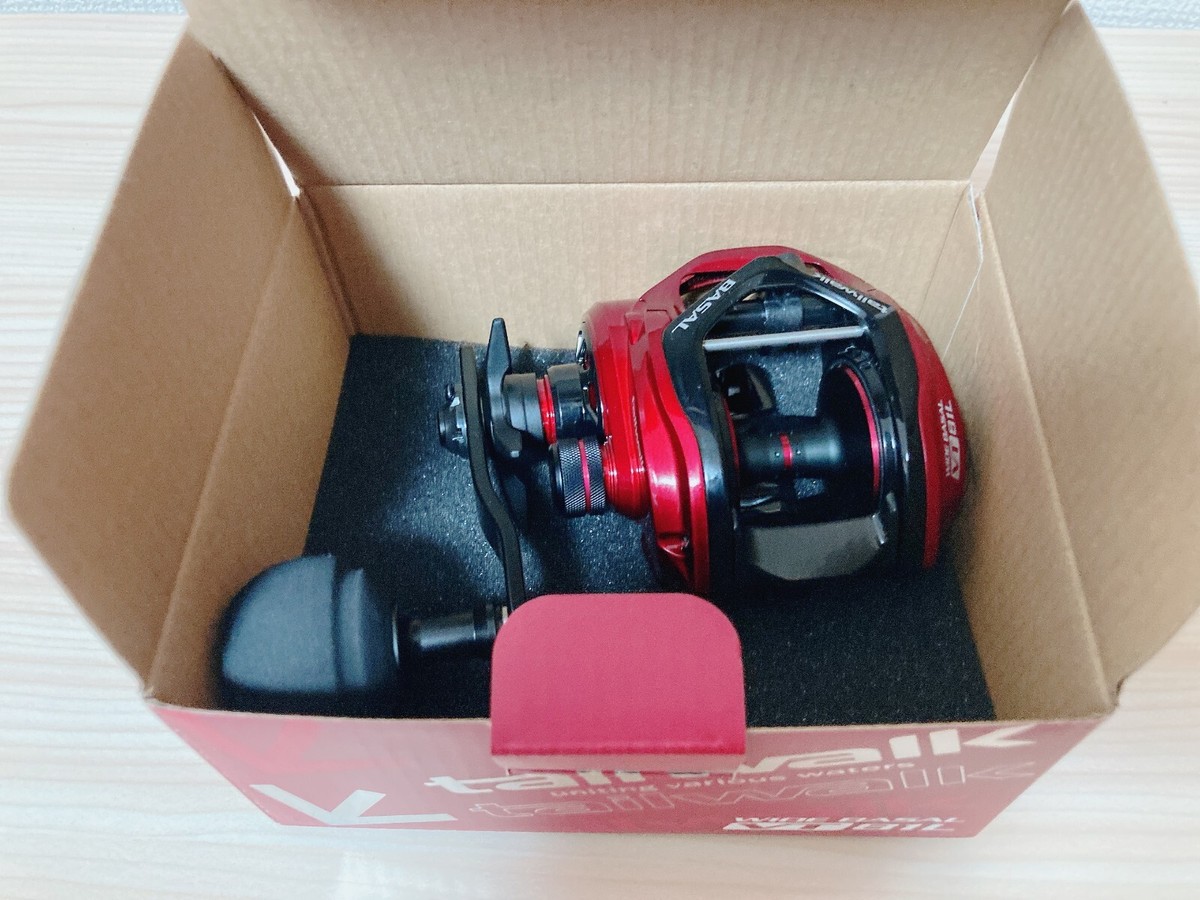 Tailwalk Baitcasting Reel WIDE BASAL VT81L Left Gear Ratio