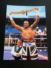 DERECK CHISORA Schwergewicht Boxen signed Foto 15x20 Autogramm/autograph
