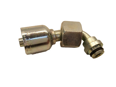 Brammer 11C48-12-5 Pressnippel DKOS 12S 90° metrisch DN08 90 Grad Bogen Nippel