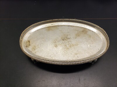 Vintage Mayell EP on Steel Crystal Plate Holder Stainless Steel