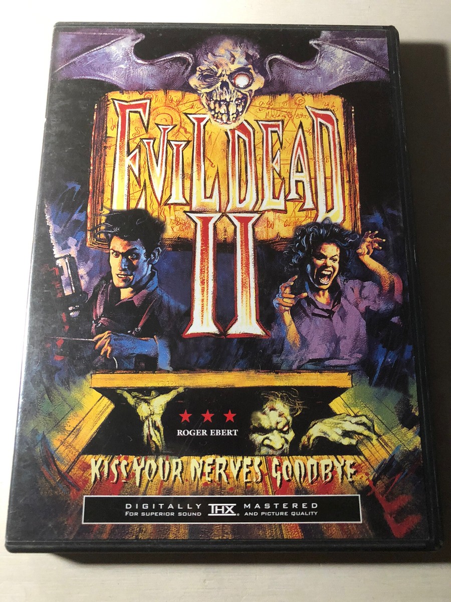 Evil Dead II (1987) DVD 2000 Anchor Bay Release Bruce Campbell
