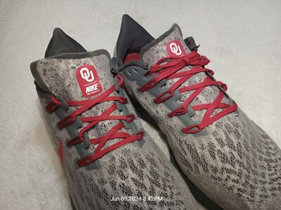 Size 10 - Nike Air Zoom Pegasus 36 Oklahoma Sooners for sale  display picture 1
