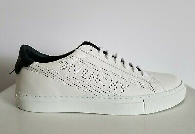 GIVENCHY URBAN STREET ICONIC WHITE PERFORATED LOGO SNEAKERS GIVENCHY URBAN STREET ICONIC WHITE PERFORATED LOGO SNEAKERS