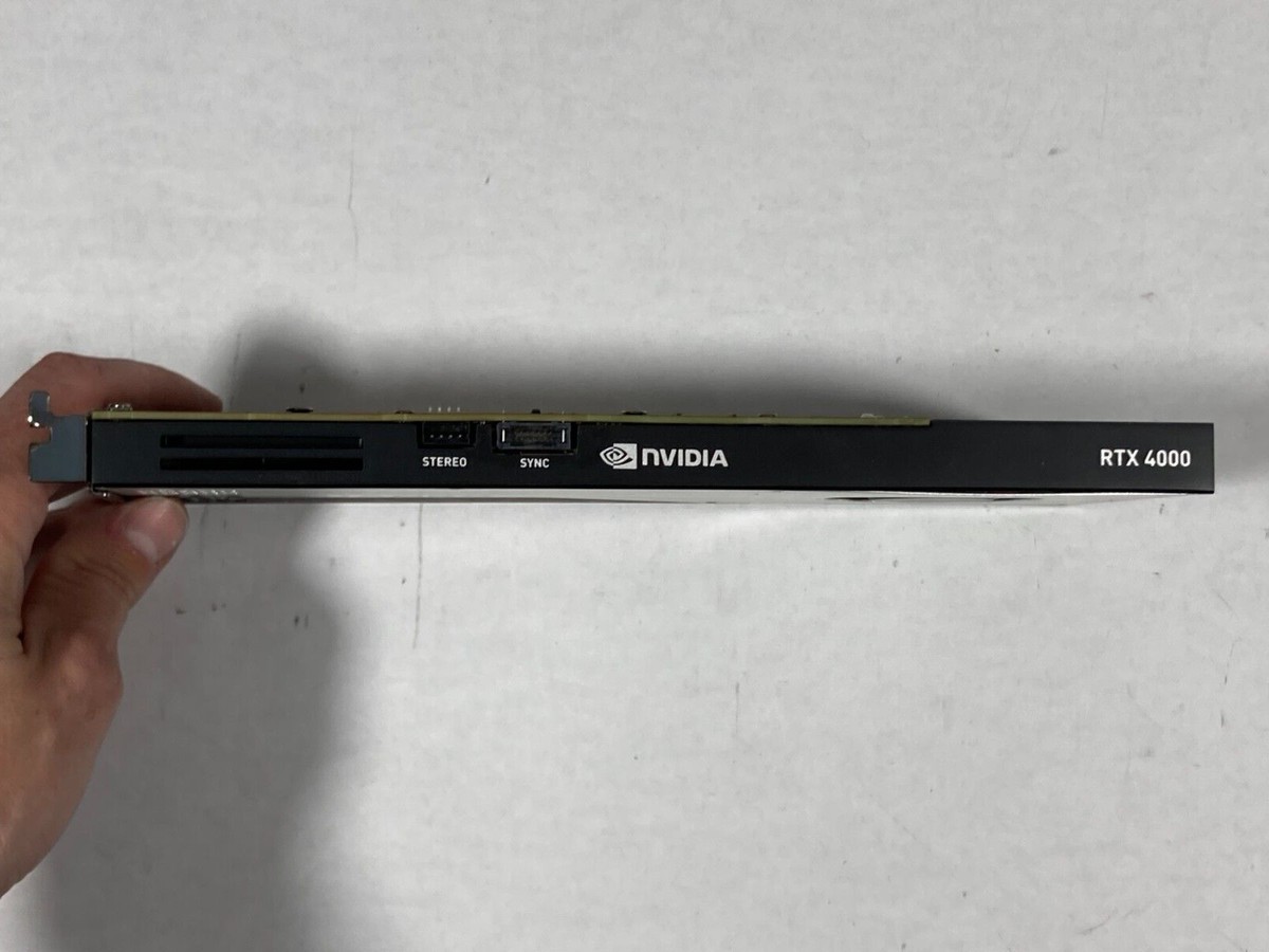 NVIDIA QUADRO RTX 4000 8GB GDDR6 Turing Workstation Graphics Card