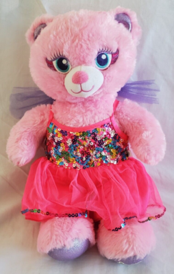 build a bear sequin dress Reversible Rainbow Sequin Dress for Stuffed Animals