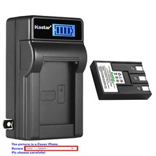 Kastar Battery LCD Wall Charger for Canon NB-3L NB-3LH Battery CB-2LUE Charger