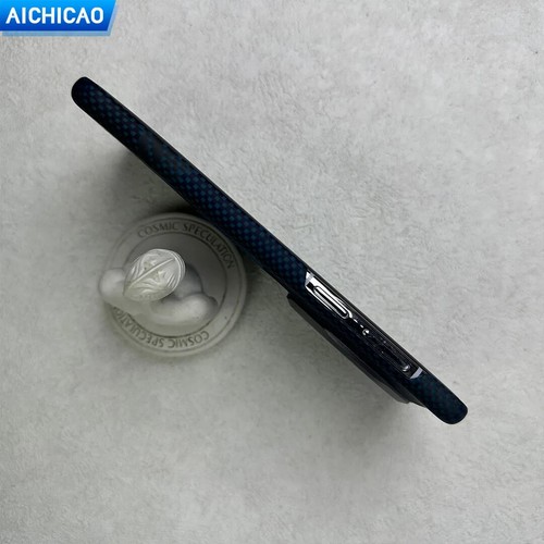 Funda de teléfono de fibra de carbono real para Huawei Mate 70RS/60RS carcasa de fibra de aramida - Imagen 15 de 18