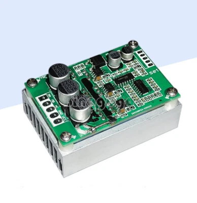BLDC DC12V-36V 500W Brushless Motor Speed Controller PWM Hall-less Motor Control