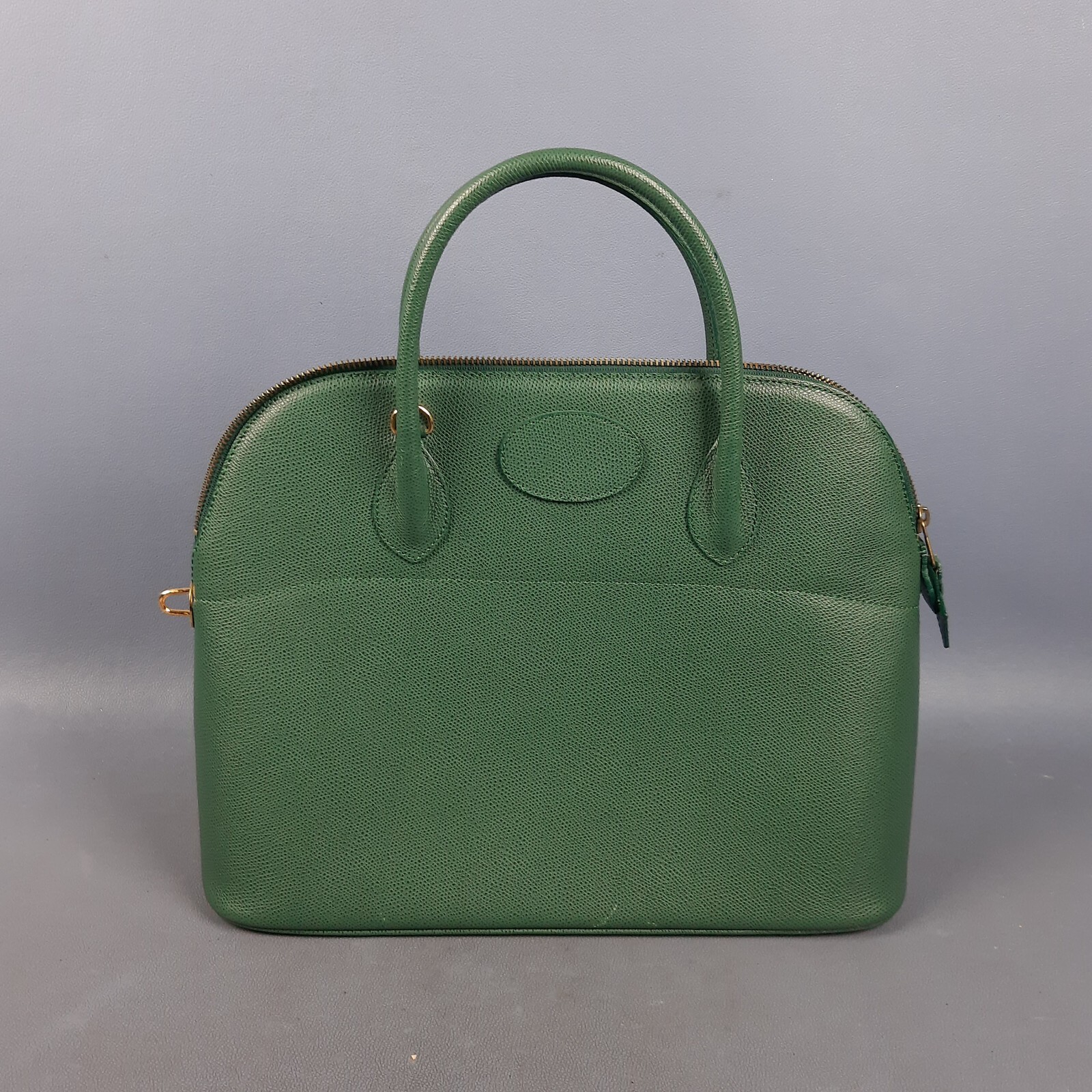 Bolso De Mujer High Class Por Claudio Budel Milano Piel Verde Elegante