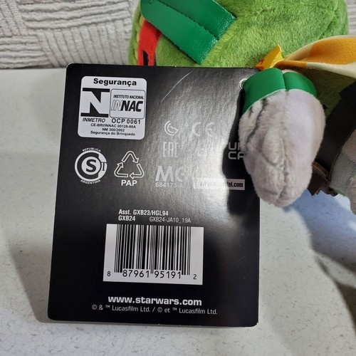 Star Wars Boba Fett 8” Plush Disney Authentic Mattel Stuffed Toy New w/Tags - Picture 6 of 7