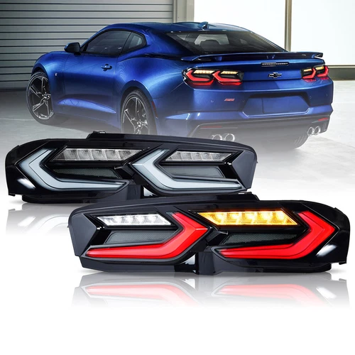 Luces traseras LED transparentes secuenciales para Chevrolet Camaro Chevy 2019-2024 - Imagen 1 de 12