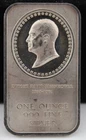 1976 DWIGHT D. EISENHOWER Madison Mint 1 oz .999 Silver President Art Bar #C15