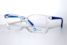 NEW MODERN OPTICAL CONFIDE CRYSTAL BLUE AUTHENTIC EYEGLASSES FRAMES 50-20-145MM