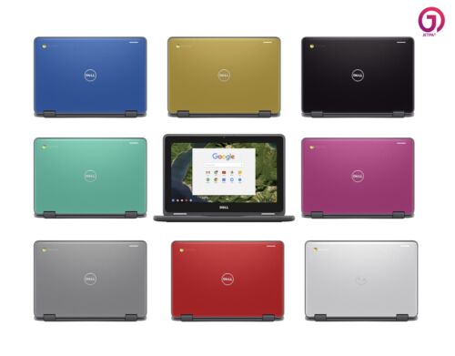 Dell Chromebook 11  2-in-1 Touchscreen Intel 2.48 GHz 4GB Ram 32 eMMC Bluetooth - Picture 1 of 21