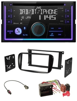 JVC MP3 USB 2DIN DAB Bluetooth CD Autoradio für Ford C-Max Focus Galaxy ab 2007 - Bild 1 von 4