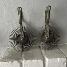 Antique  Gaucho Horse Riding Pair Of Spurs 'Chile'