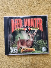 Deer Hunter 3: The Legend Continues PC CD-ROM, 2000 Hunting Game