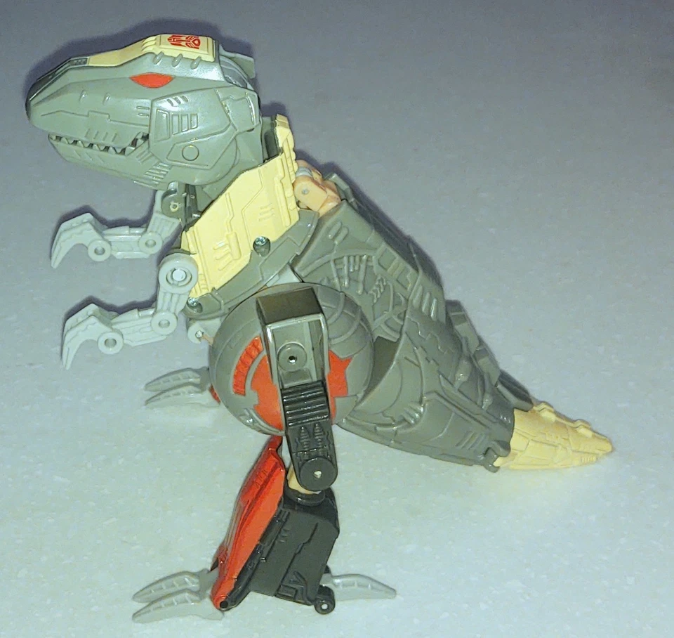 Transformers Energon GRIMLOCK Complete 2004 Dinobot - Image 3 of 4