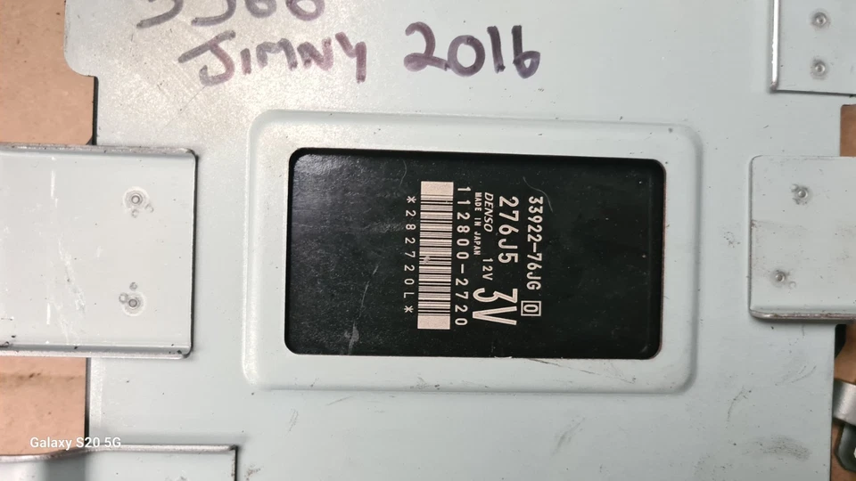 SUZUKI JIMNY ECU KIT VVT 2014 - 2018 ECU KIT MANUAL ESP 33922-76JG - Image 3 of 4