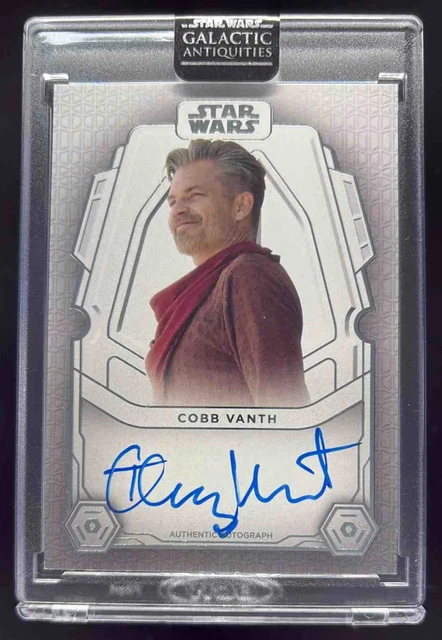 2024 Star Wars Galactic Antiquities Original Trilogy Timothy Olyphant Auto /50
